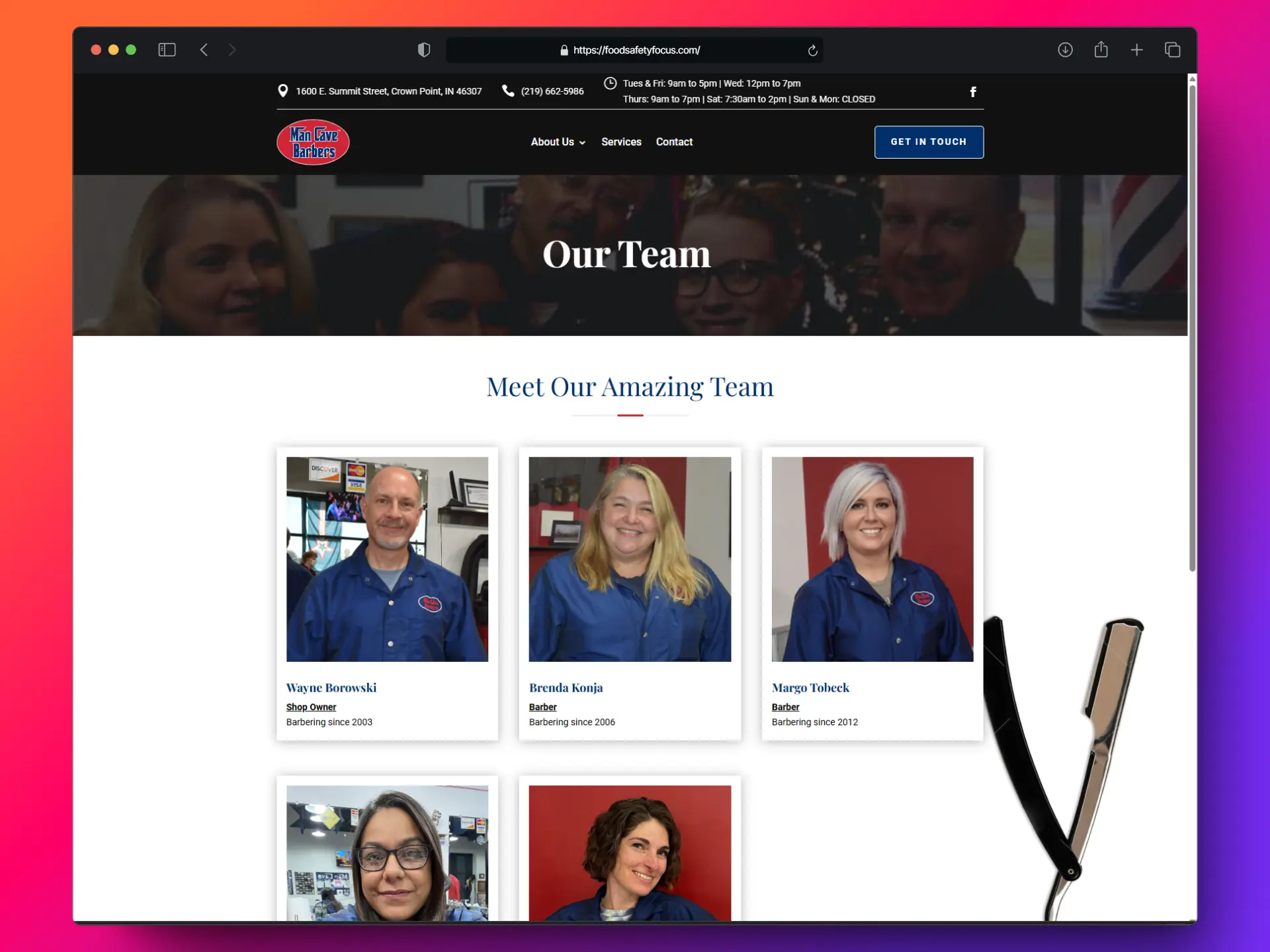 Man Cave Barbers Meet The Team