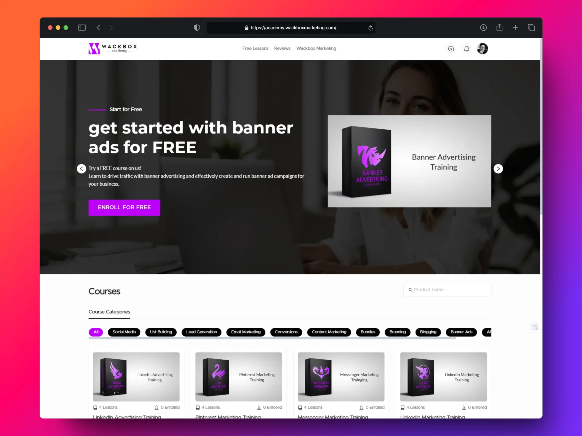 Wackbox Marketing Academy